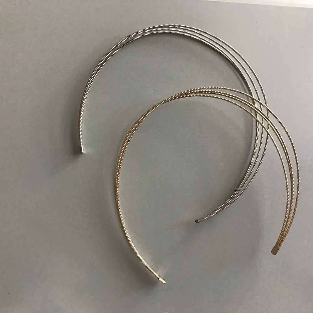 Silver and Gold Headbands